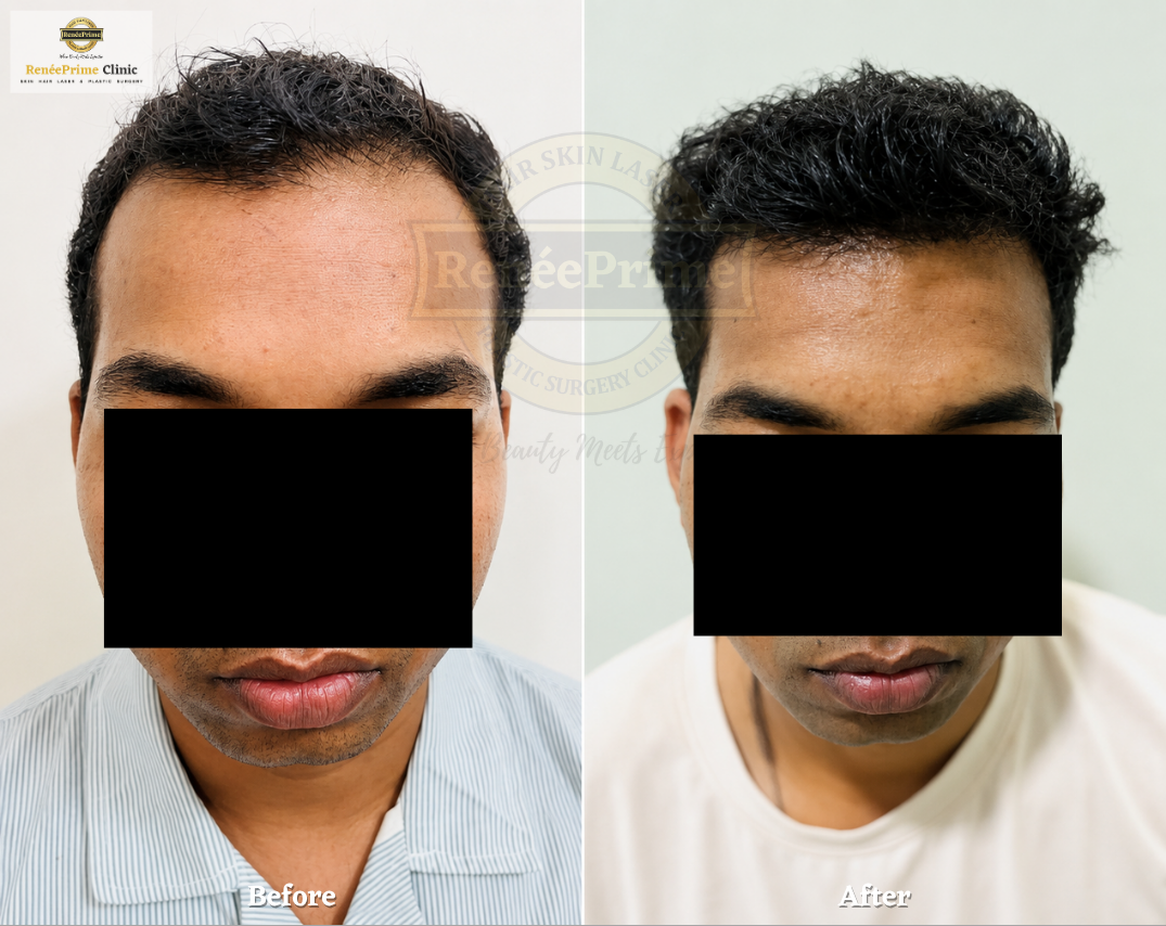 Hair Transplant Before and After at ReneePrime Clinic Mumbai 2312