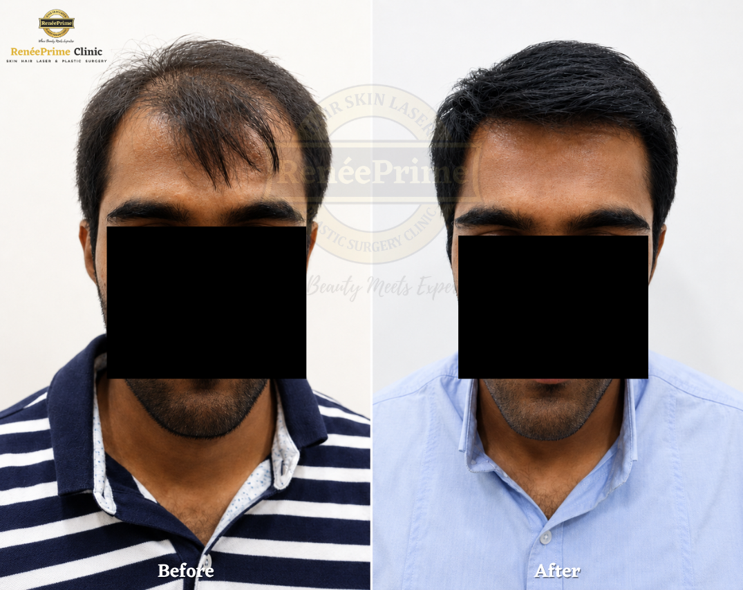 hair transplant before and after results in mumbai